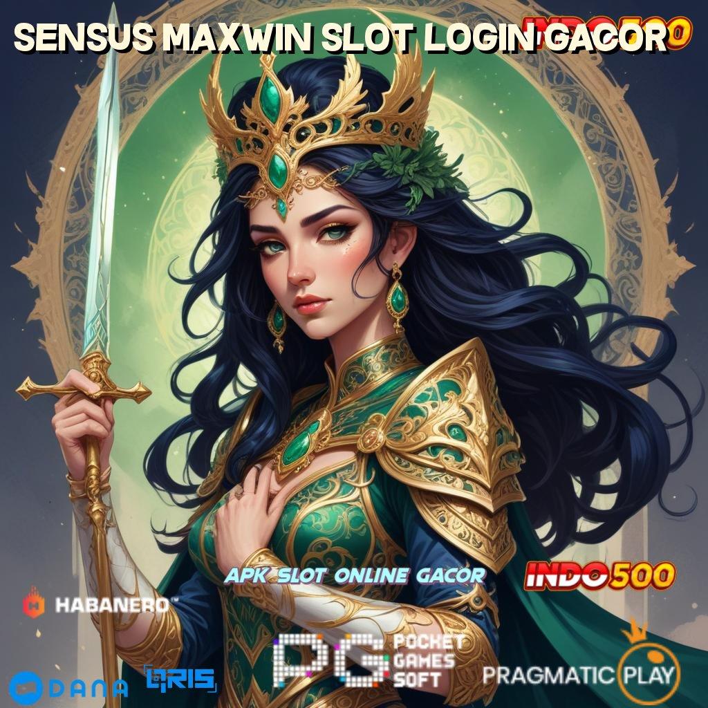 Sensus Maxwin Slot Login Gacor