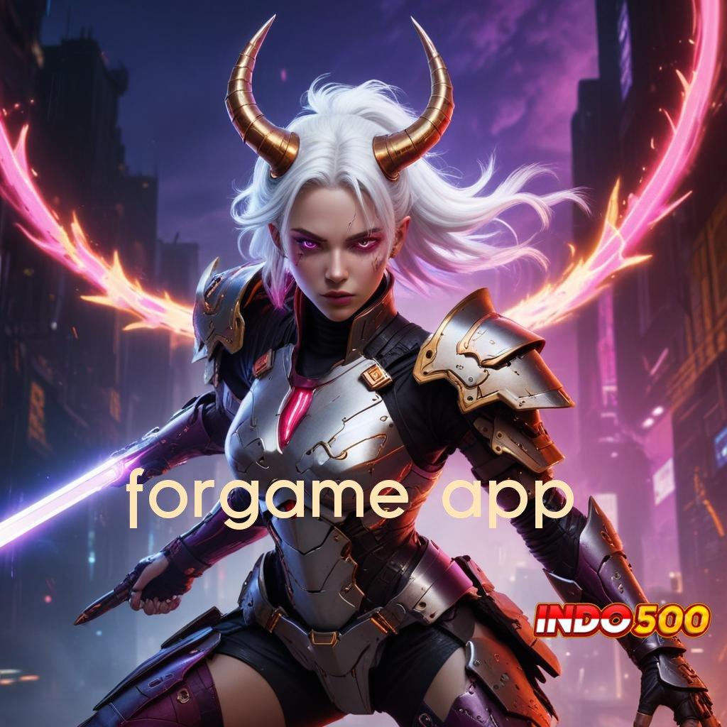 FORGAME APP ➰ pelat titik penghubung ruang akses framework zona