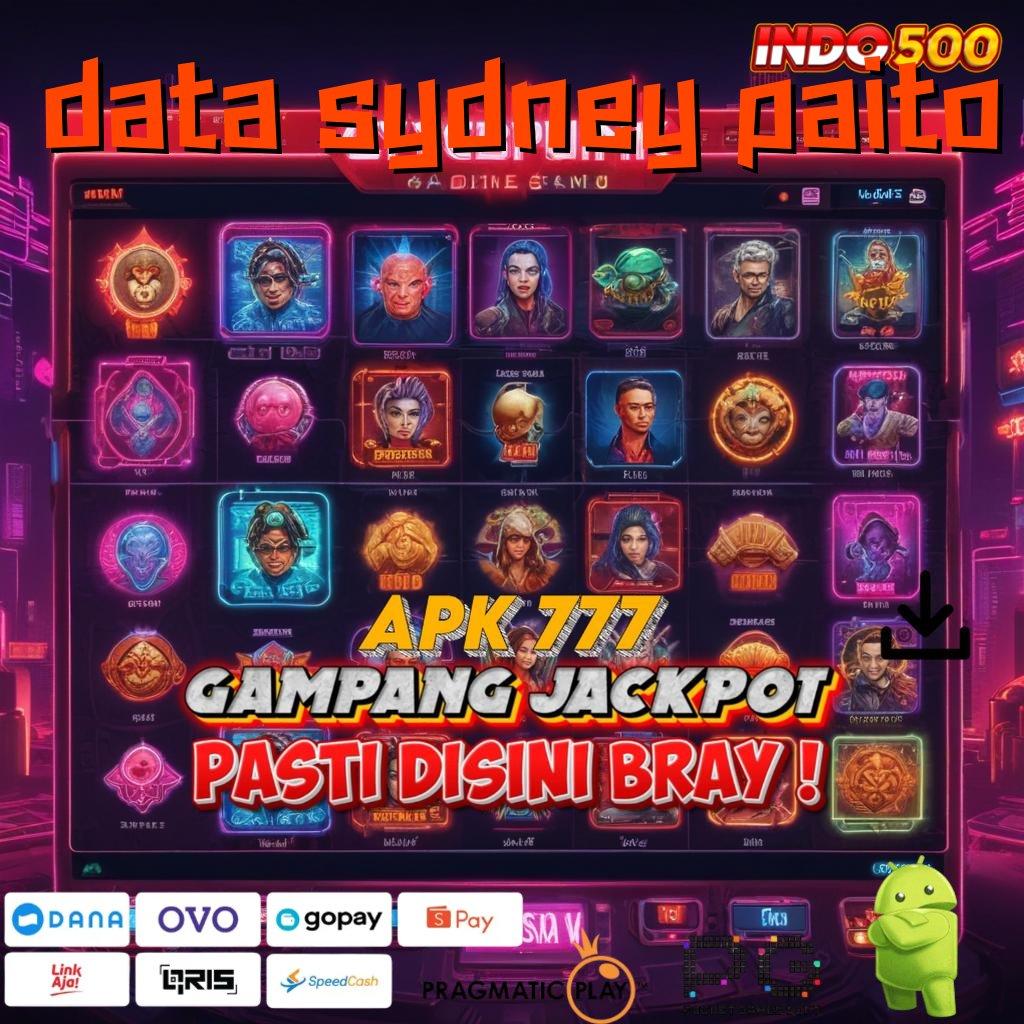 DATA SYDNEY PAITO Versi Baru Jalur Keberuntungan