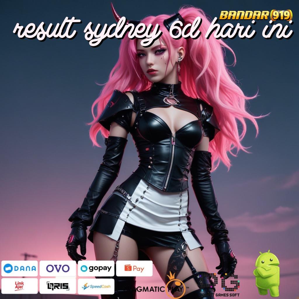 RESULT SYDNEY 6D HARI INI # mesin cuan bonus shopeepay pengguna setia