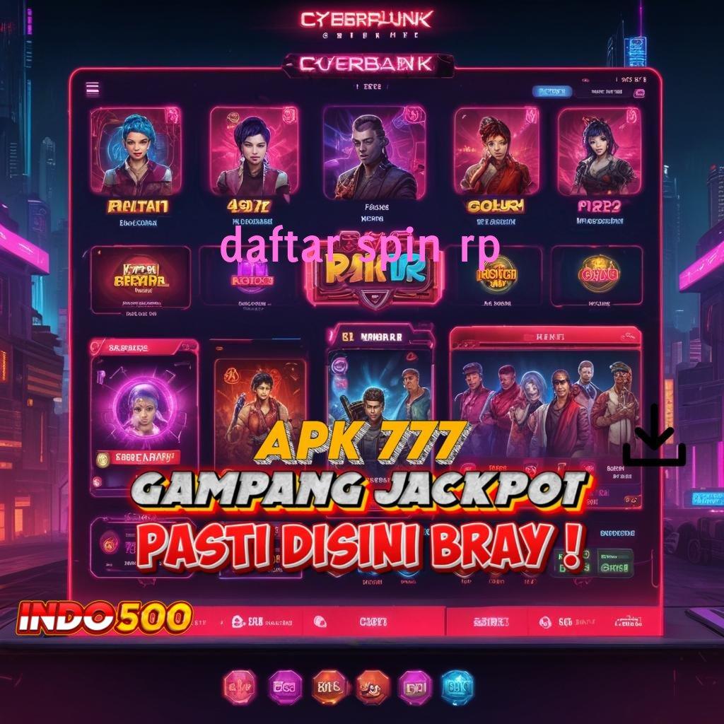 DAFTAR SPIN RP ➳ fitur baru duit melimpah!