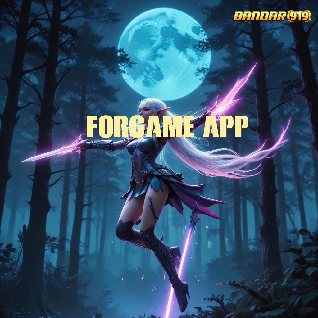 FORGAME APP ♒ menjalin pasti mendapatkan dukungan