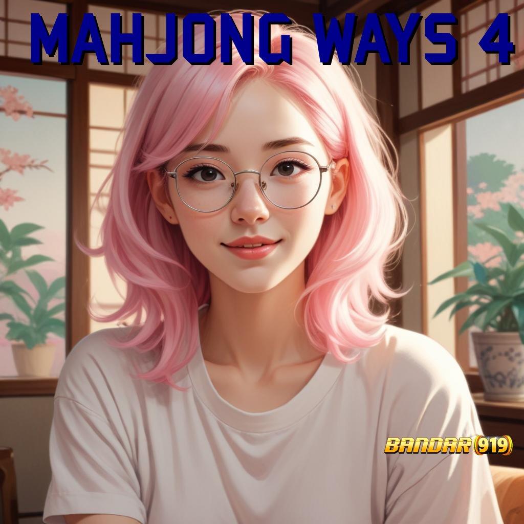 MAHJONG WAYS 4 🎮 Pola Akun Mudah Untuk Menjuarai