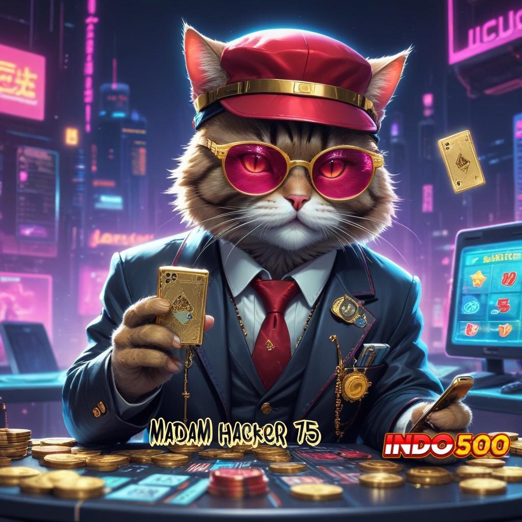 MADAM HACKER 75 🥇 Sure Win Slot Tanpa Pengisian Saldo Awal Apk