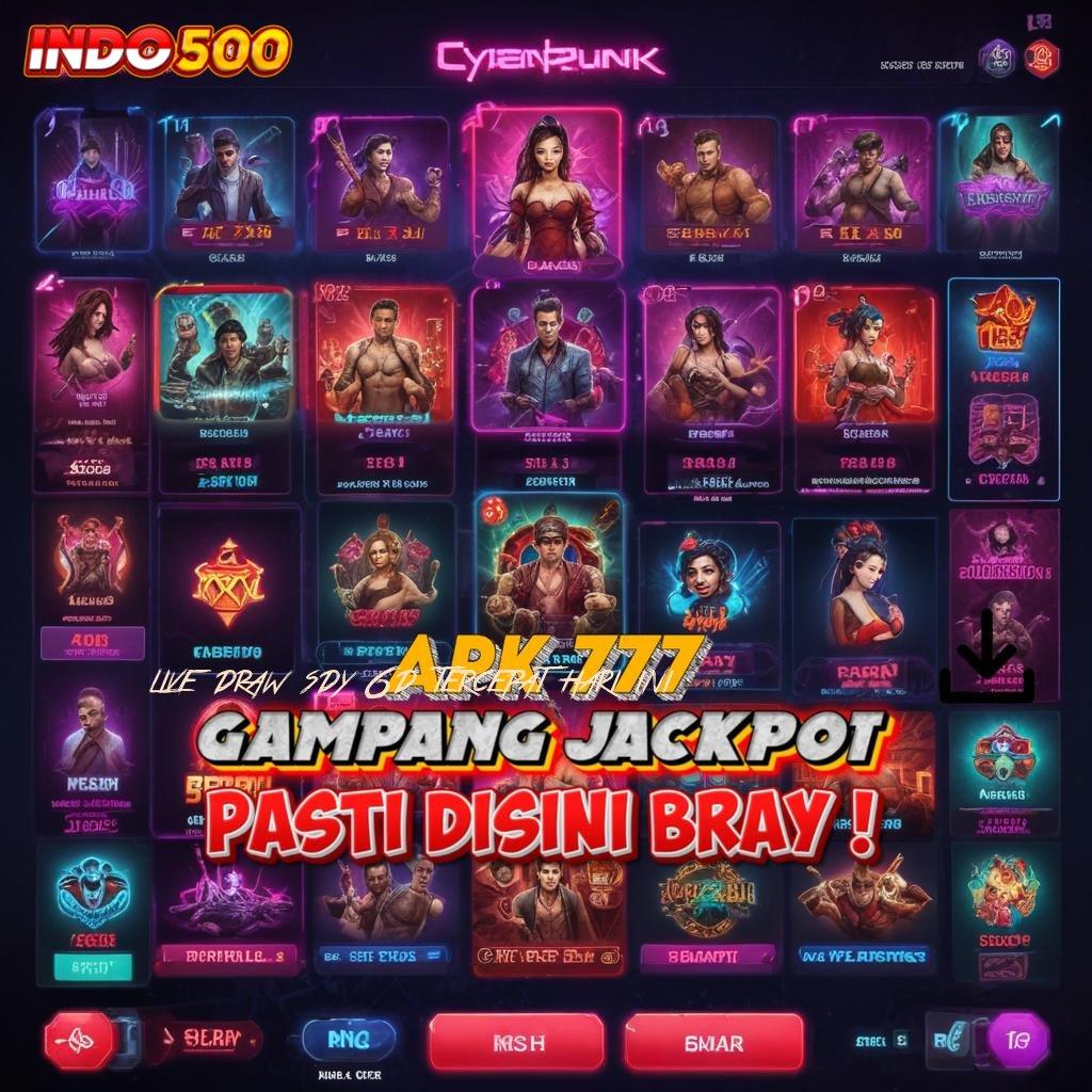 LIVE DRAW SDY 6D TERCEPAT HARI INI ⚌ berhasil dalam pertarungan yakin tak terbendung