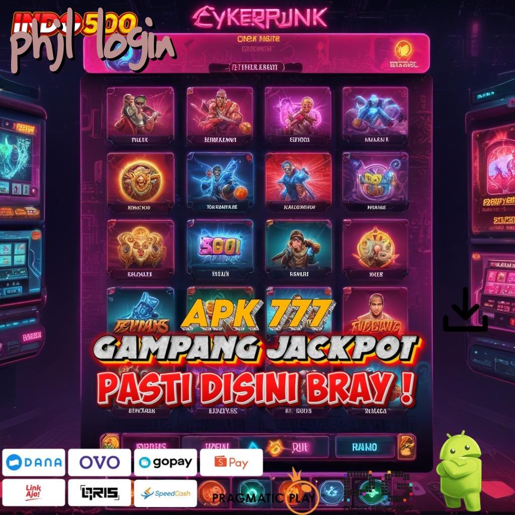 PHJL LOGIN rilis terbaru dengan jackpot maksimal untuk semua