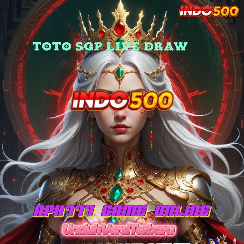 TOTO SGP LIVE DRAW ➳ Menang Gacor Rute Yang Pasti