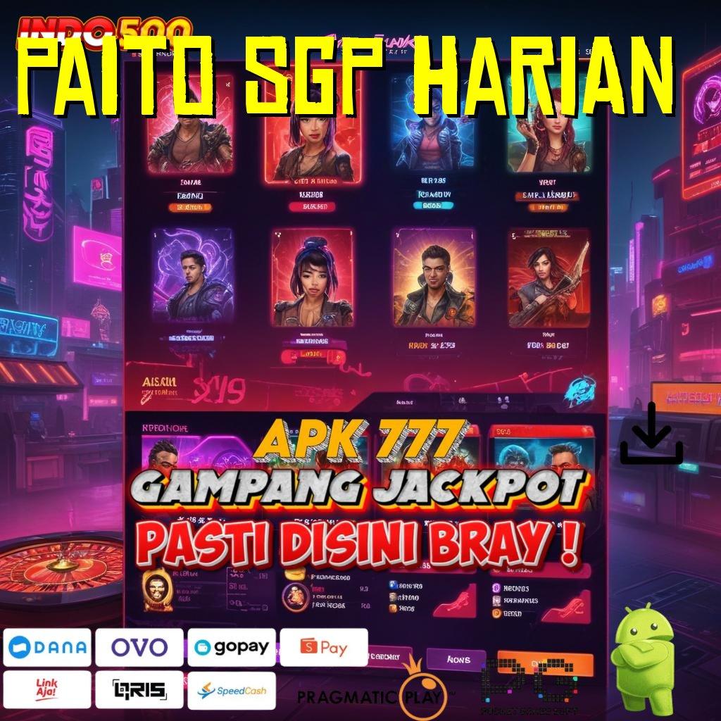 PAITO SGP HARIAN , rtp indonesia terbaru sekarang