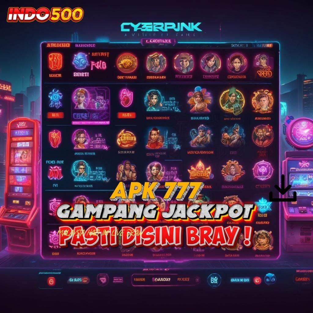 MALAYSIA HARI INI LIVE DRAW 🔥 berkompeten slot jackpot gampang didapat cepat