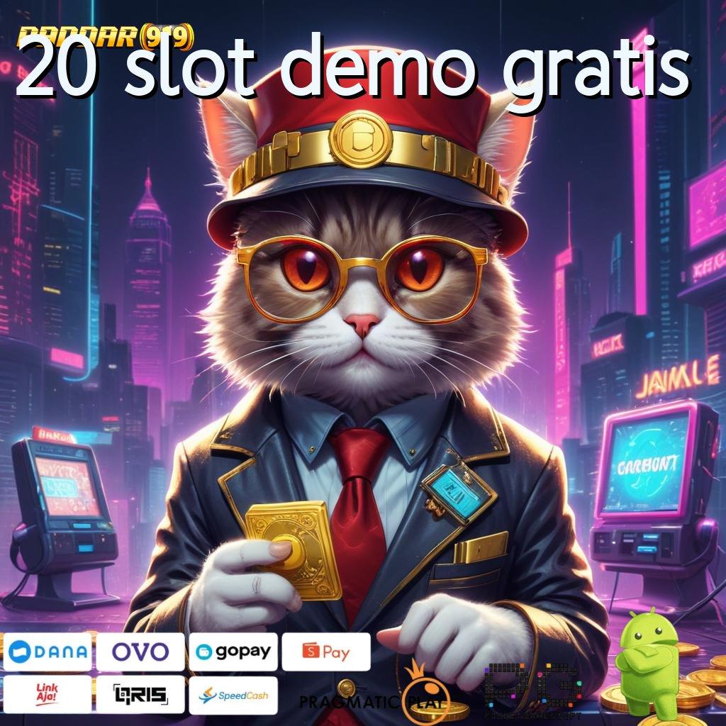 20 SLOT DEMO GRATIS : Mesin Jackpot Pengembangan Untuk Pemain Progresif