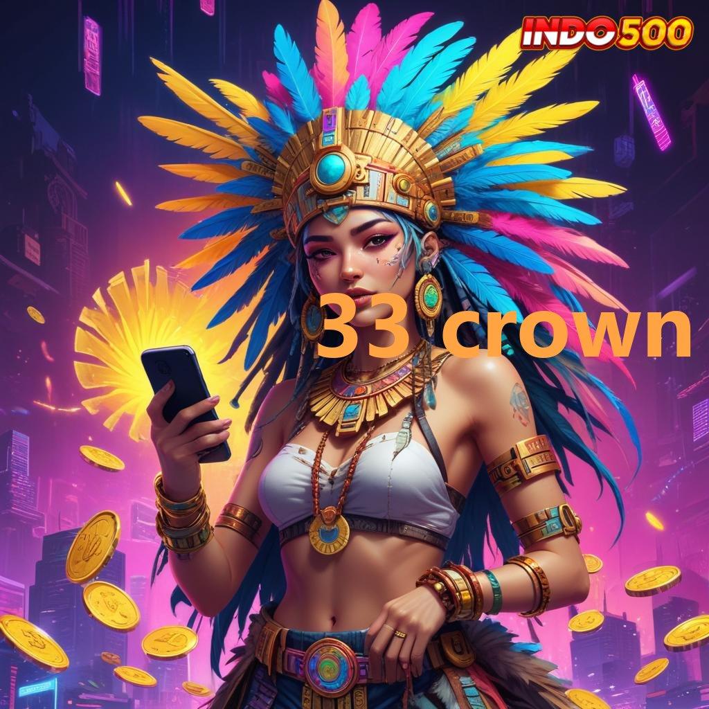 33 CROWN Spin Efektif Modal Receh Langsung Untung