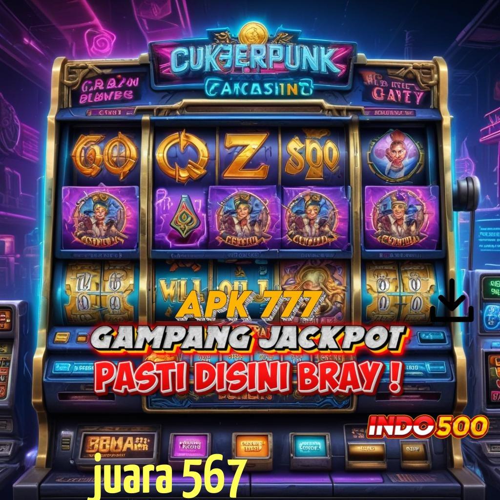 JUARA 567 pasang apk di android