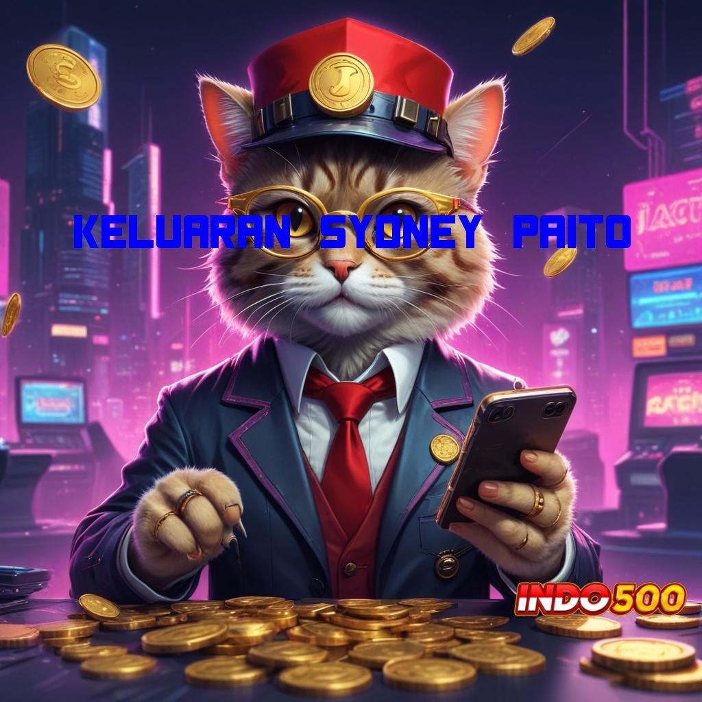 KELUARAN SYDNEY PAITO roda bahagia peluang rezeki paling juara