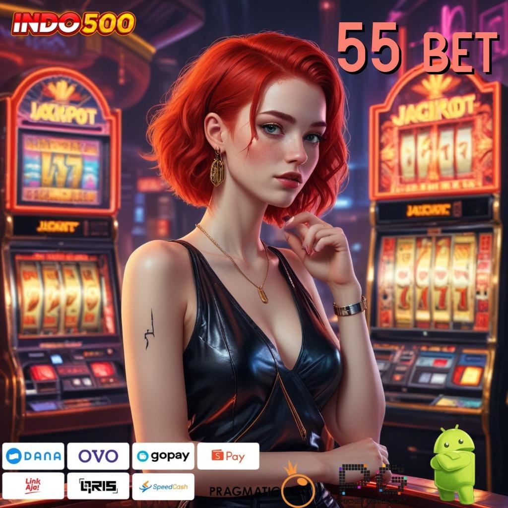 55 BET spin untuk kemenangan