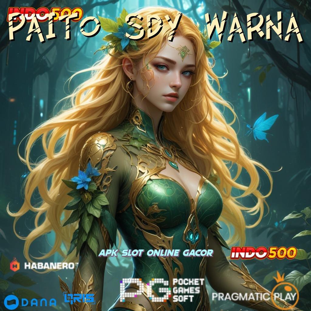 PAITO SDY WARNA | APK Event Bonus Versi Terbaru Rangka Kerja