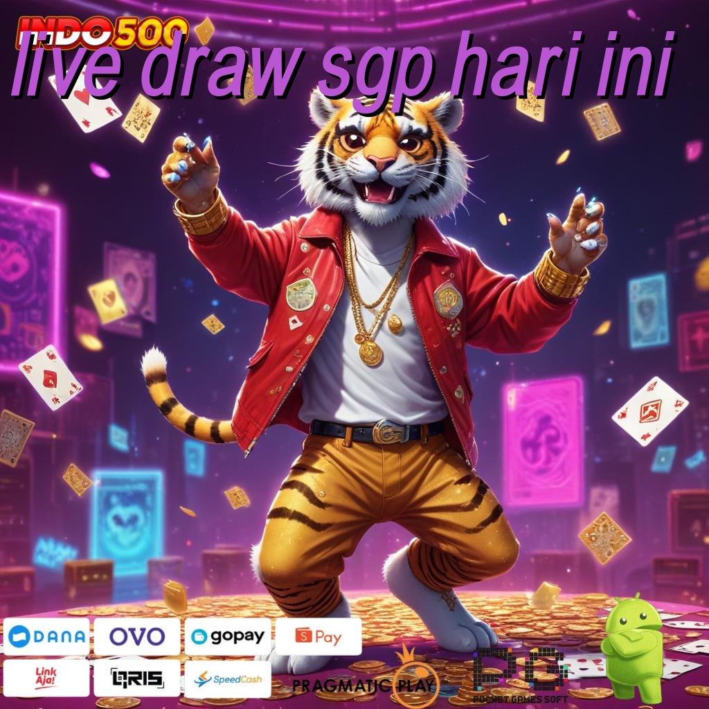 LIVE DRAW SGP HARI INI download APK 5.0 (login) gratis untuk android