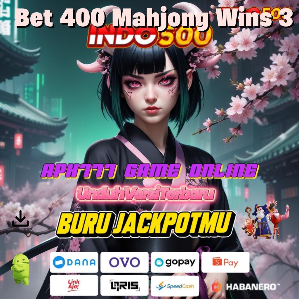 Bet 400 Mahjong Wins 3