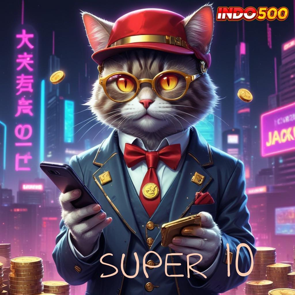 SUPER 10 → menang 100%