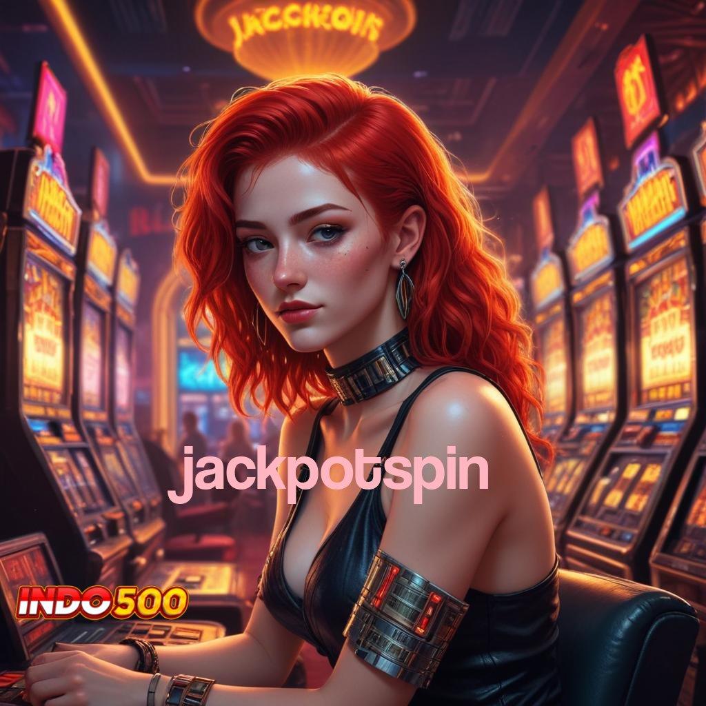 JACKPOTSPIN slot mudah bonus langsung gampang wd cepat